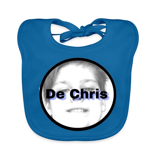 De Chris logo - Bio-slabbetje voor baby's