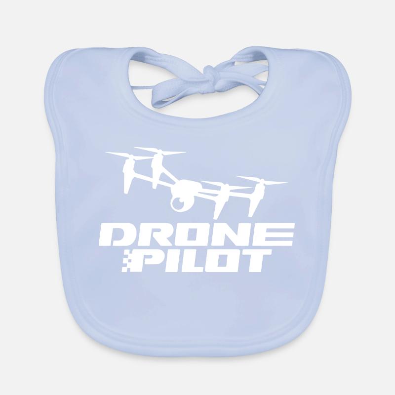 Drone Pilot Baby Bio-Lätzchen