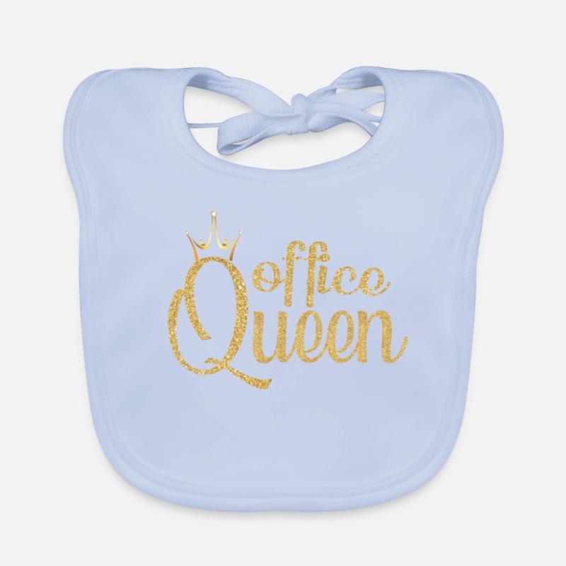 OFFICE QUEEN Organic Baby Bibs