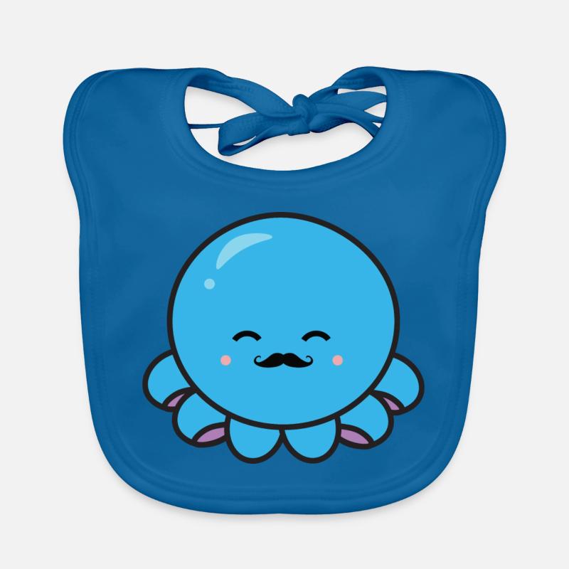 Mr. Octopus Organic Baby Bibs