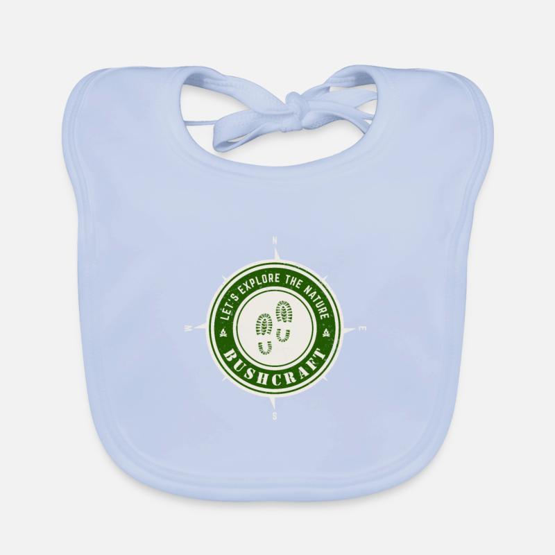 Let's explore the nature - Bushcraft Organic Baby Bibs