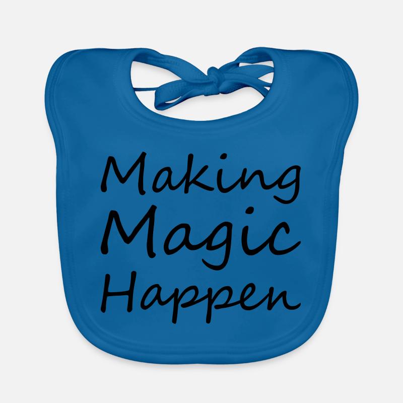Making MagicHappen Organic Baby Bibs