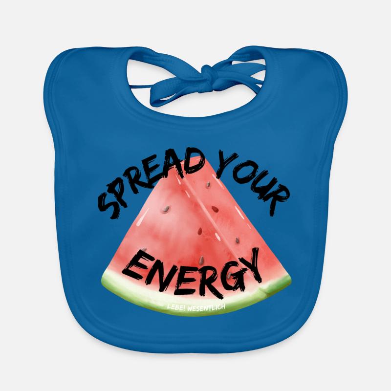 Diffusez votre énergie Bavoir bio Bébé