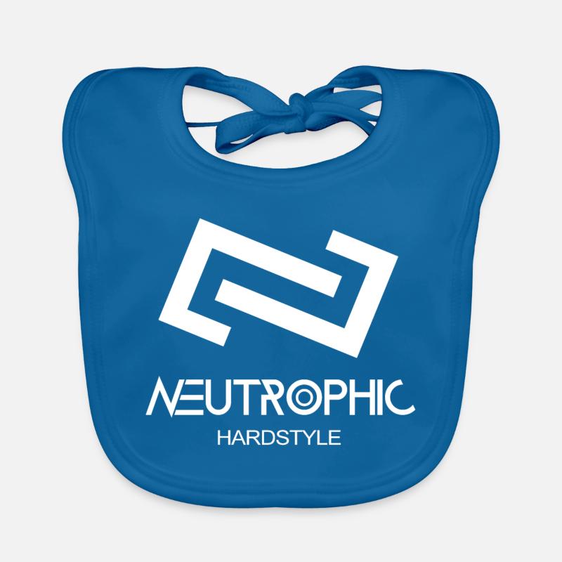 Neutrophic Hardstyle - Baby Bio-Lätzchen - Pfauenblau