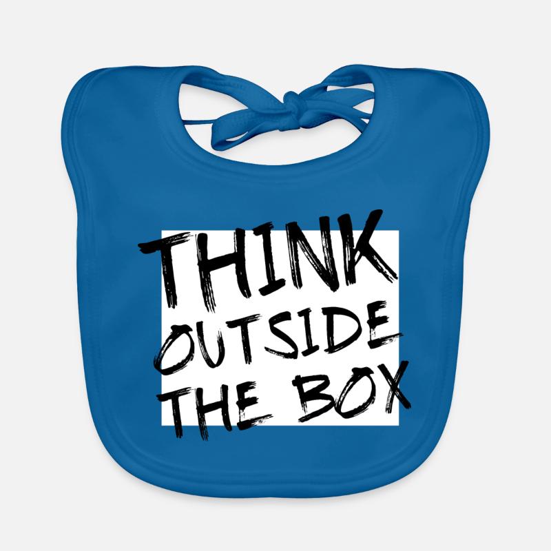 Motivation - Think outside the Box Baby Bio-Lätzchen