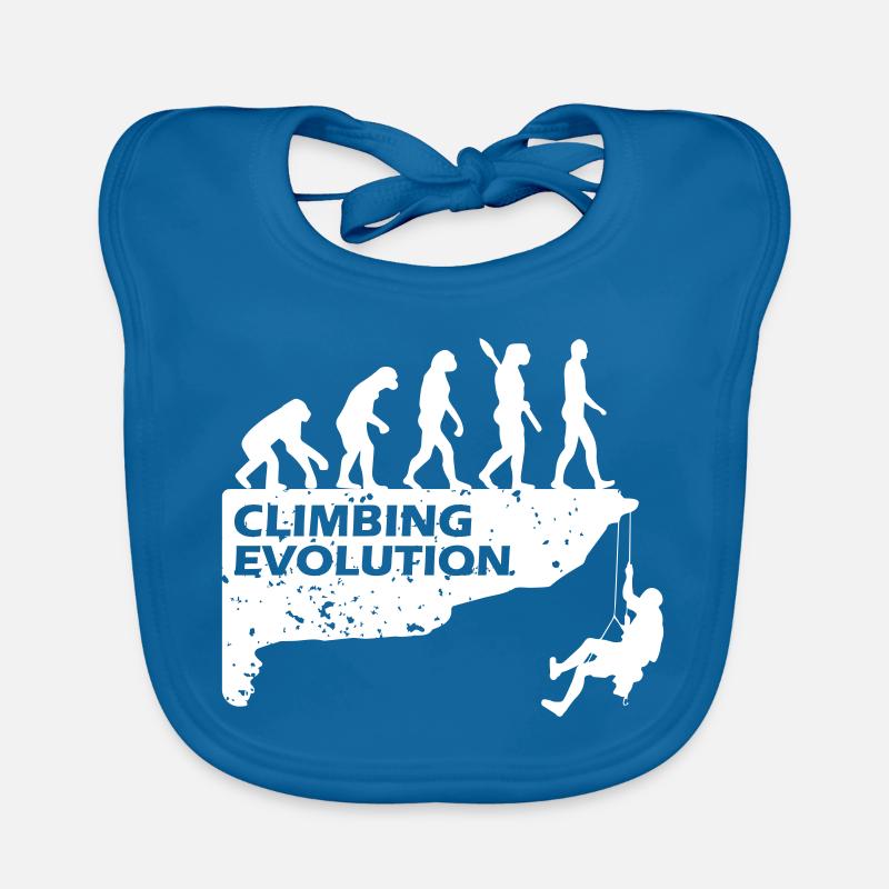 Evolution de l'escalade Bavoir bio Bébé