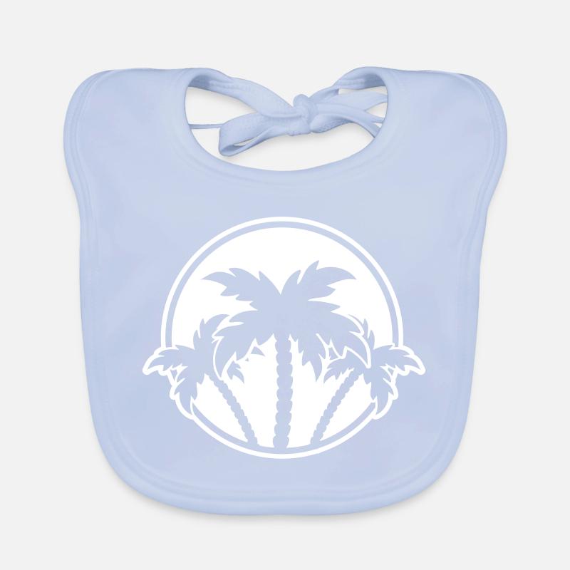 palms icon circle Organic Baby Bibs
