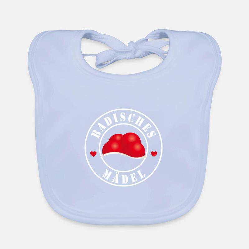 Badisches Mädel Baby Bio-Lätzchen