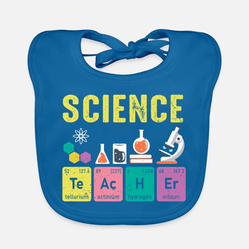 Science Teachers Regular Elements Organic Baby Bibs