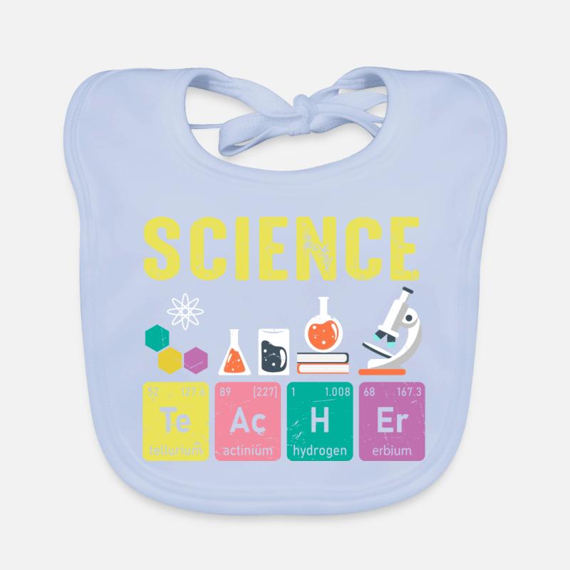 Science Teachers Regular Elements Organic Baby Bibs