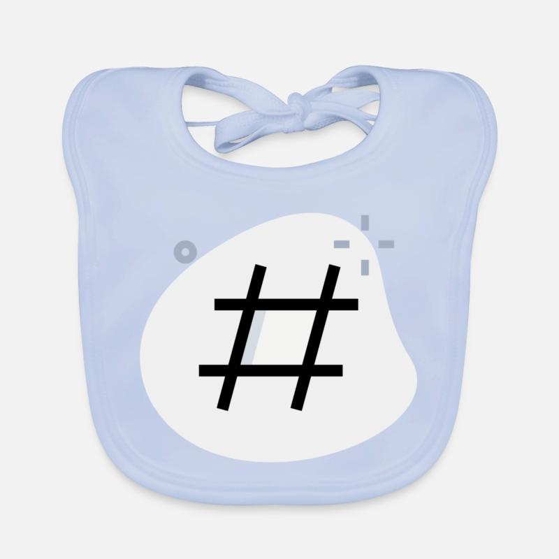 Hashtag Bavoir bio Bébé