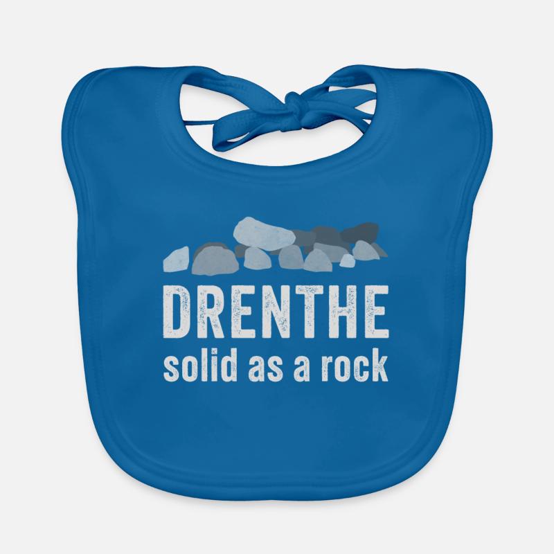 Drenthe Solid As a Rock Organic Baby Bibs