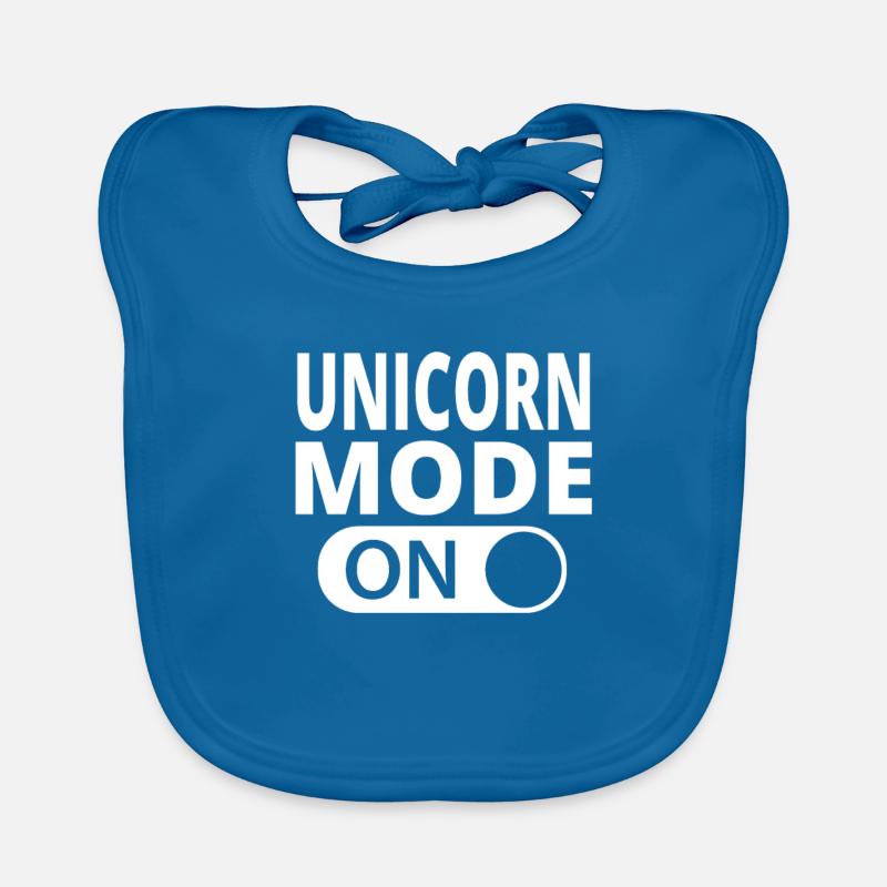 MODE ON UNICORN Organic Baby Bibs