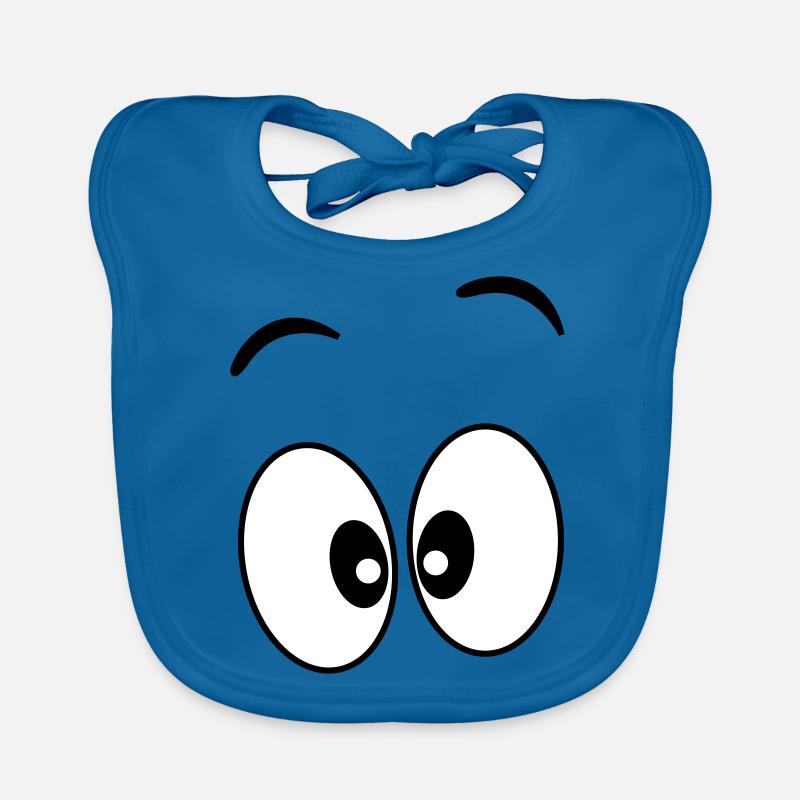 Eyes _ Gift idea Organic Baby Bibs