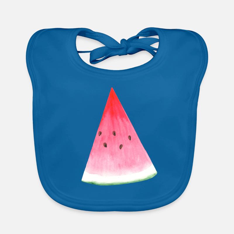 Pastèque Bavoir bio Bébé