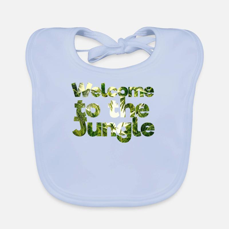 Jungle rainforest conservation amazon Organic Baby Bibs