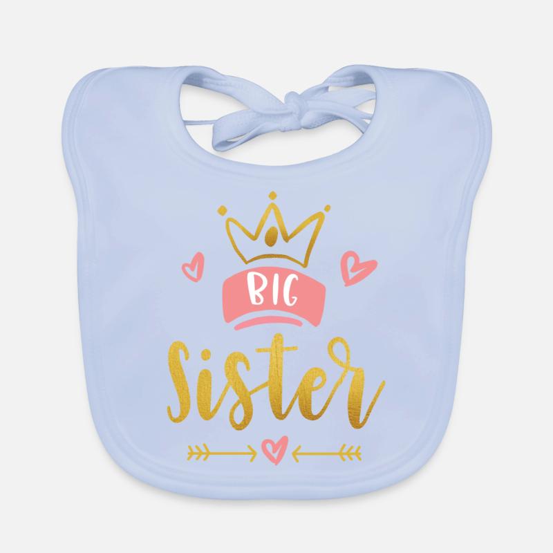 Große Schwester Baby Bio-Lätzchen