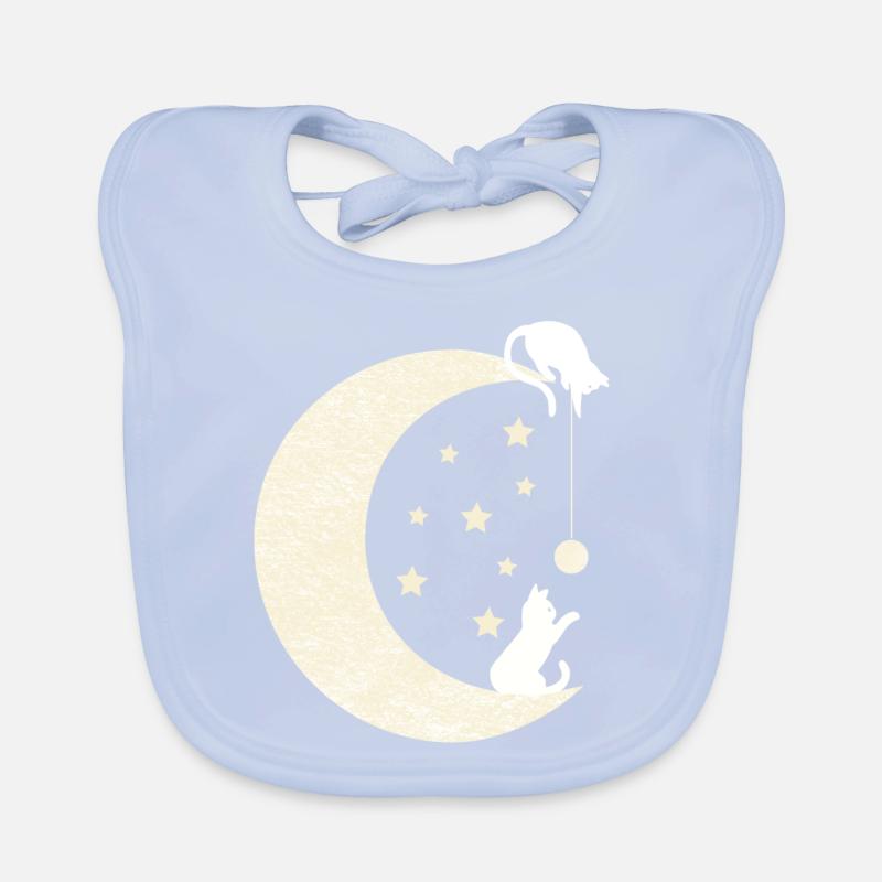 Moon Cats Organic Baby Bibs
