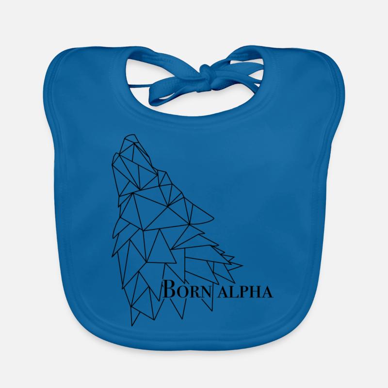 The Alpha Wolf Organic Baby Bibs