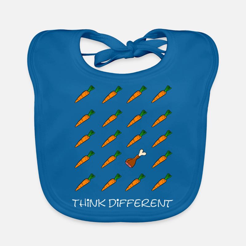 Think different Organic Baby Bibs