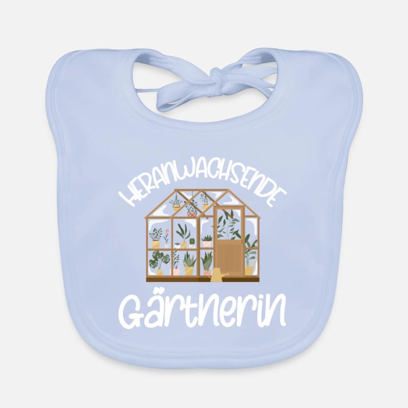 Nachwuchs Gärtnerin Garten Hobbygärtner Gärtner Baby Bio-Lätzchen
