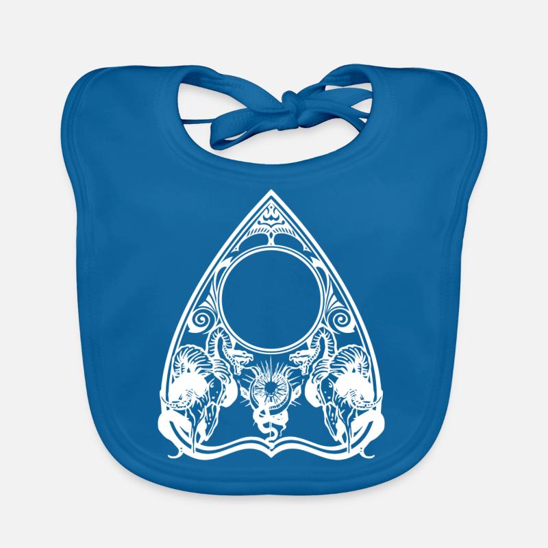 Planchette Halloween devil Organic Baby Bibs