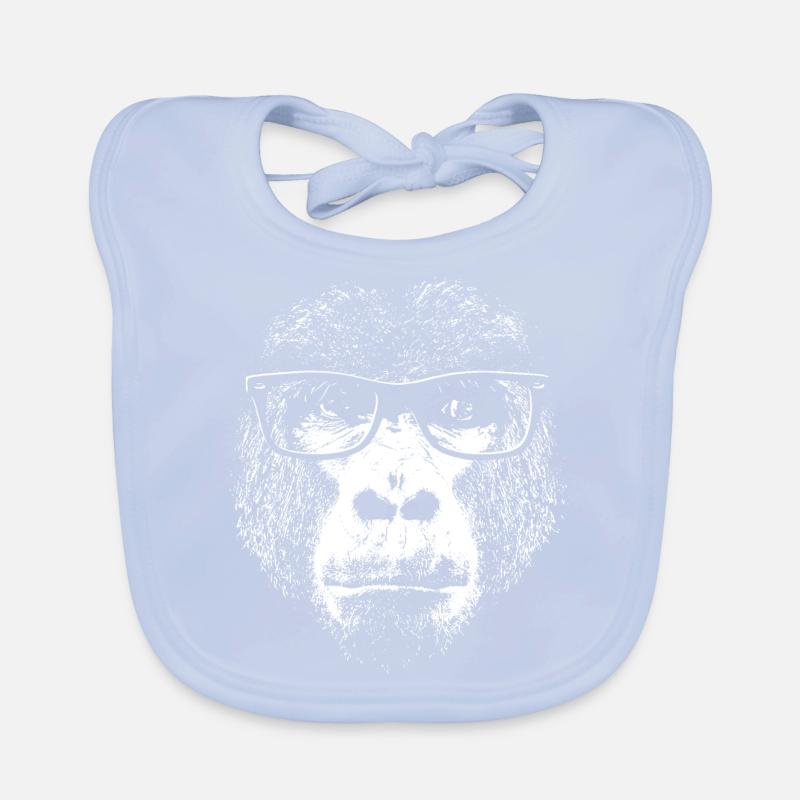 Gorille Bavoir bio Bébé