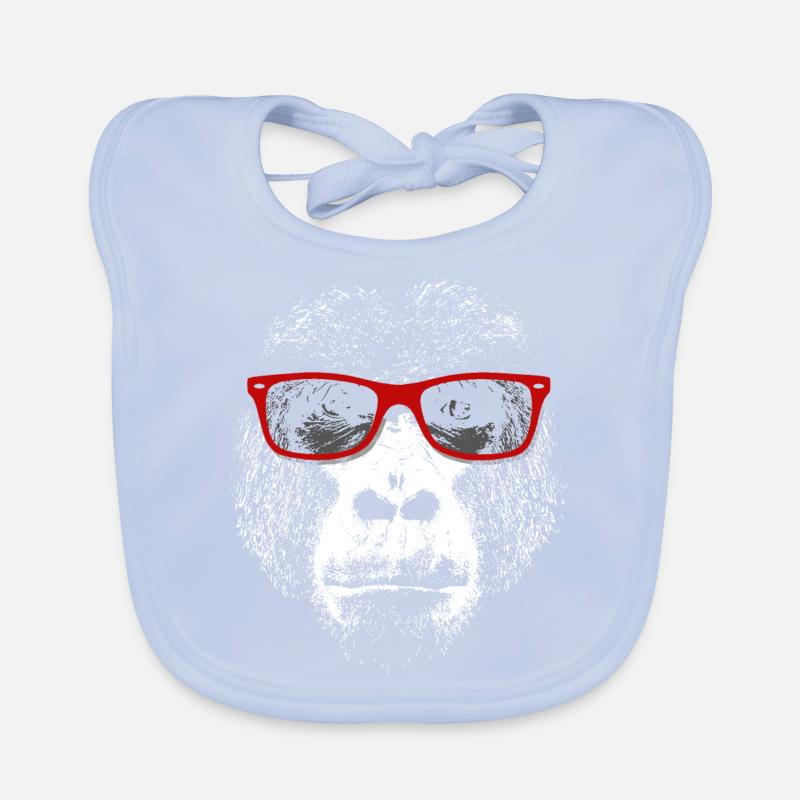 Gorille Bavoir bio Bébé
