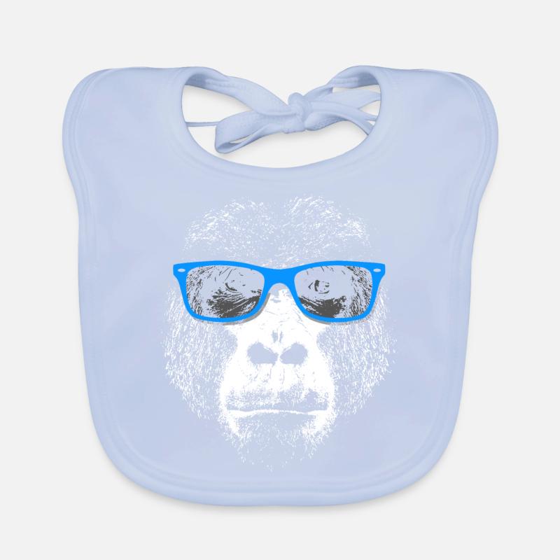 Gorille Bavoir bio Bébé