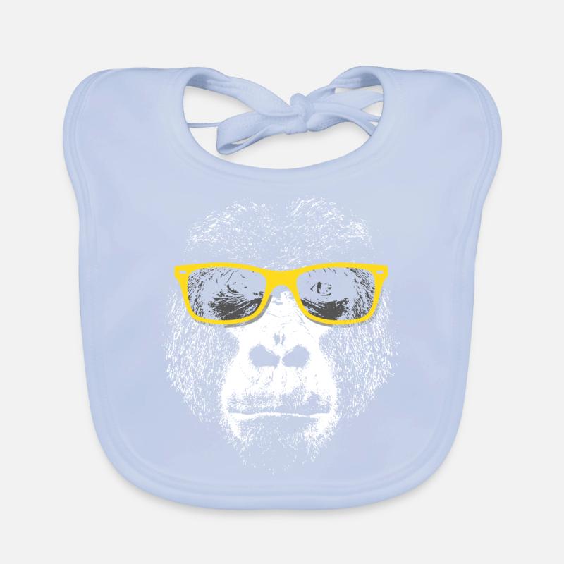 Gorille Bavoir bio Bébé