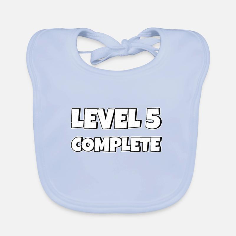 Level 5 Complete Birthday Gift 5 Years Organic Baby Bibs
