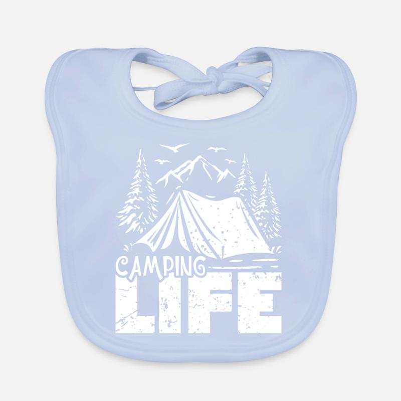Vie de camping Bavoir bio Bébé