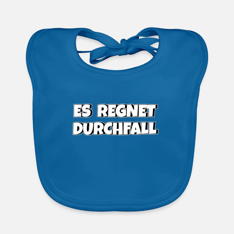 Es regnet Durchfall Baby Bio-Lätzchen
