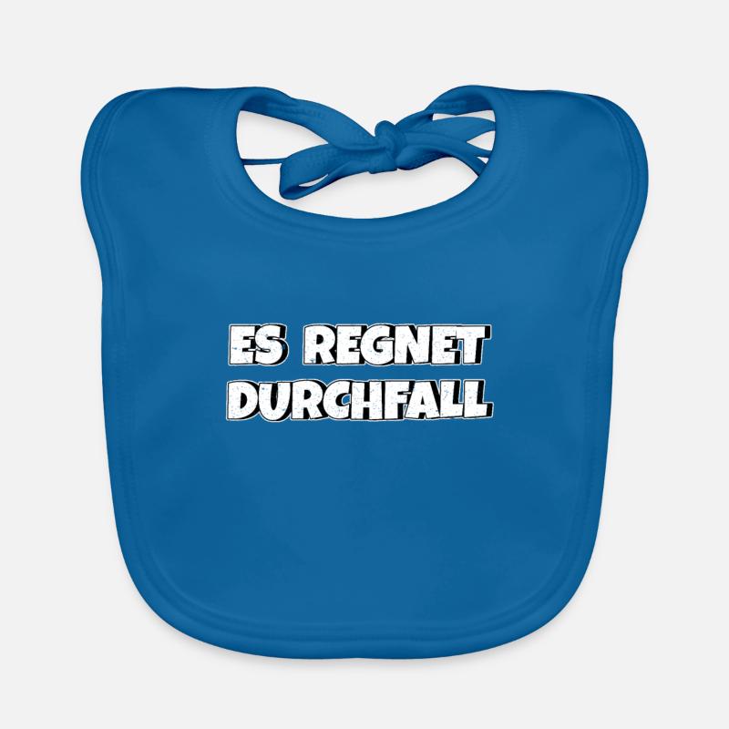 Es regnet Durchfall Baby Bio-Lätzchen