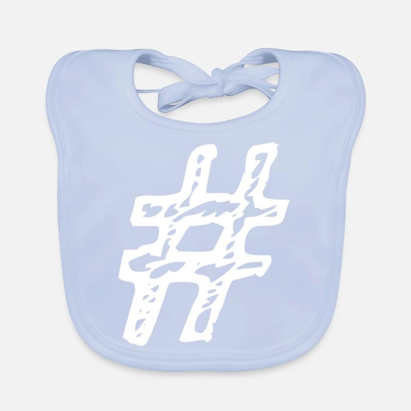 Hashtag Baby Bio-Lätzchen