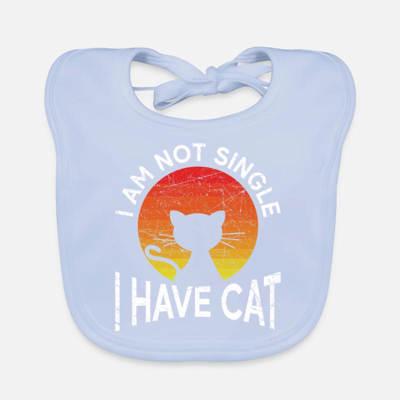 Pirate Cat Organic Baby Bibs