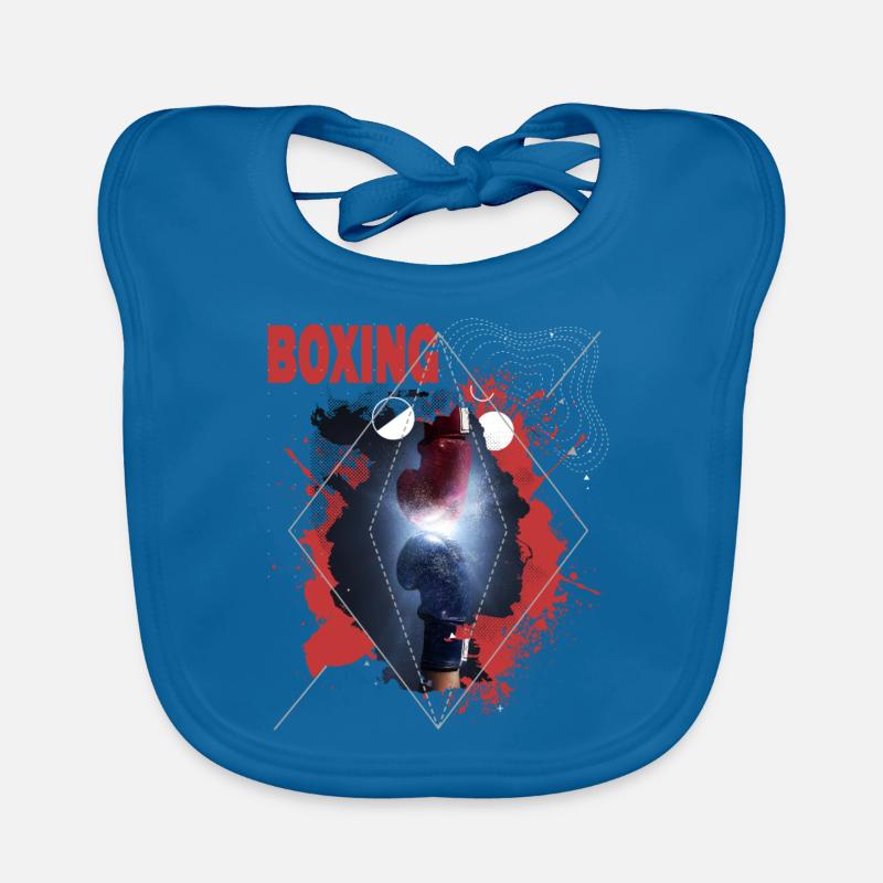 Boxe Boxe Boxe Gants de Boxe Boxe Match Ring de Boxe Bavoir bio Bébé