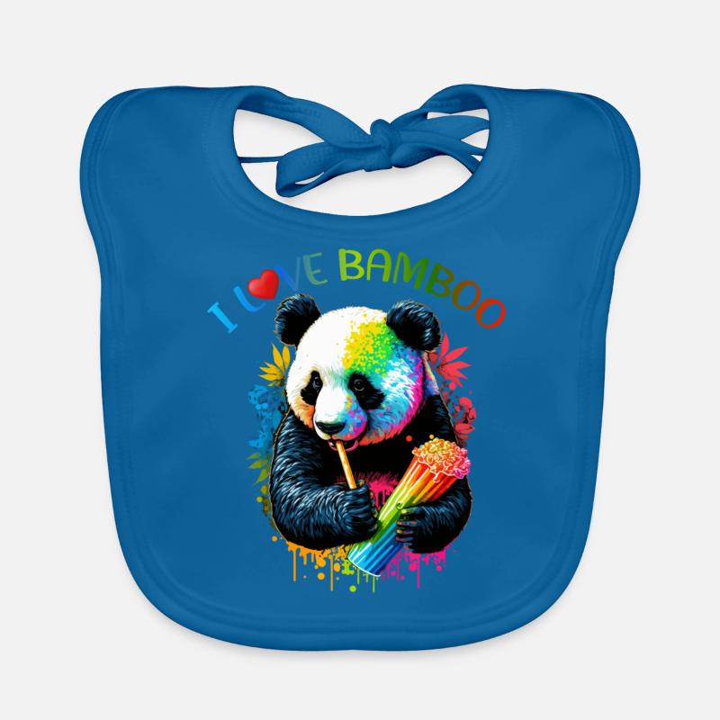 Ich Liebe Bambus Baby Bio-Lätzchen