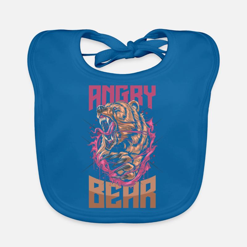 Angry Bear Organic Baby Bibs