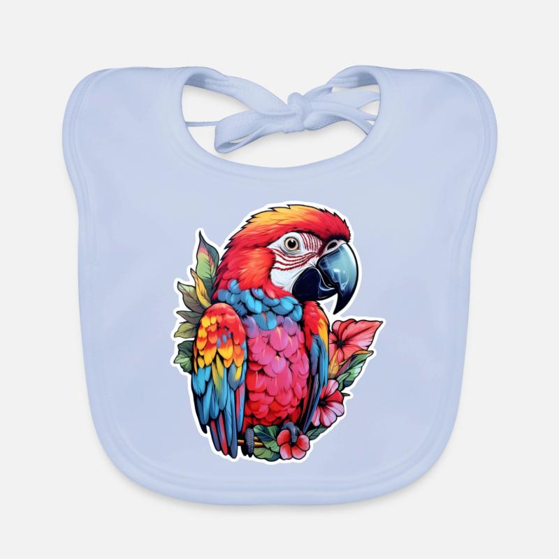 Parrot Organic Baby Bibs