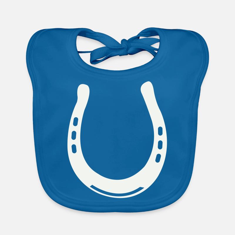 fer à cheval Bavoir bio Bébé