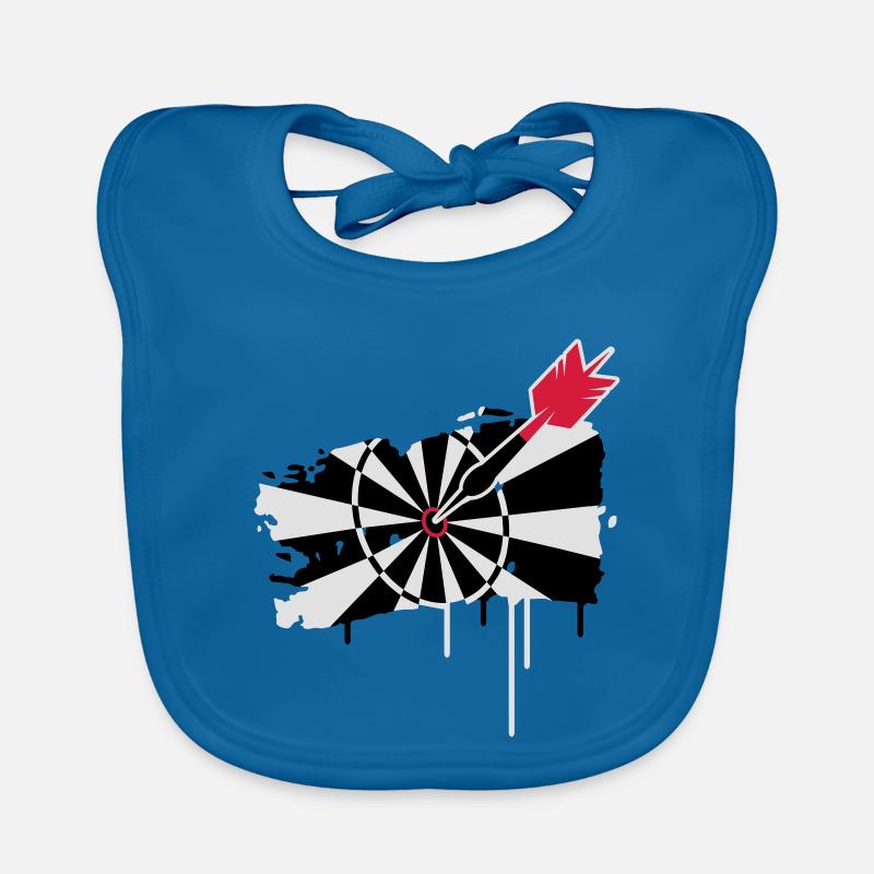 Jeu de fléchettes avec des fléchettes Bavoir bio Bébé