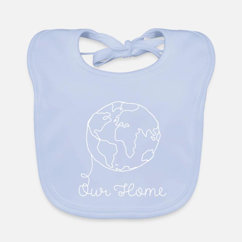 Planet Erde Baby Bio-Lätzchen