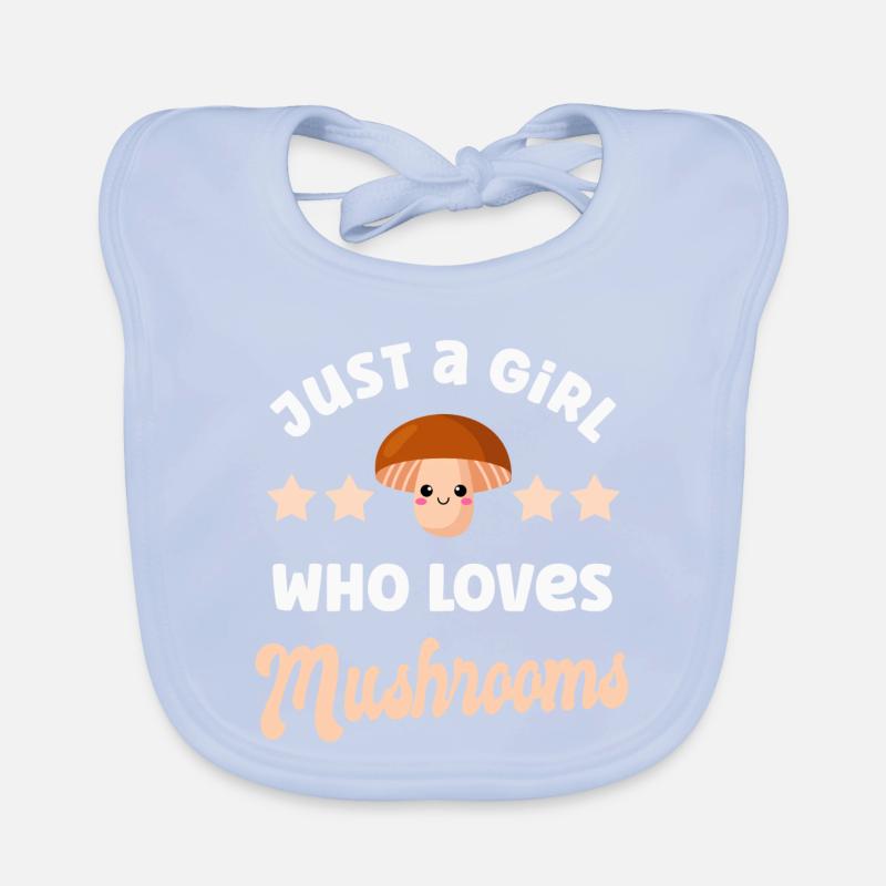 Champignons Champignons Bavoir bio Bébé