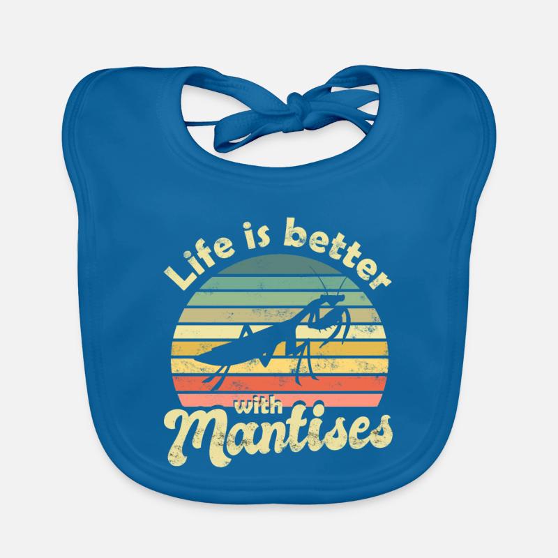 Praying mantis Mantis Organic Baby Bibs