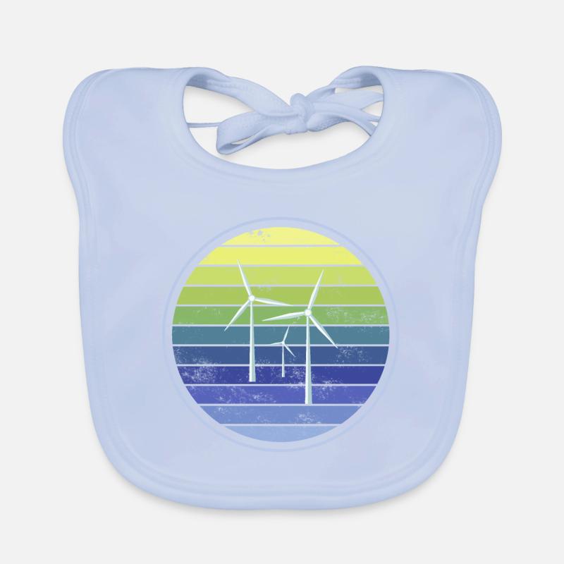 Durabilité de l’énergie éolienne Bavoir bio Bébé