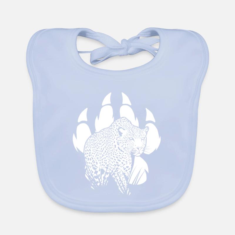 Patte de Panthère Bavoir bio Bébé