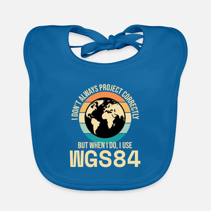 GIS Mapping Geospatial Data Analysis Cartography Organic Baby Bibs