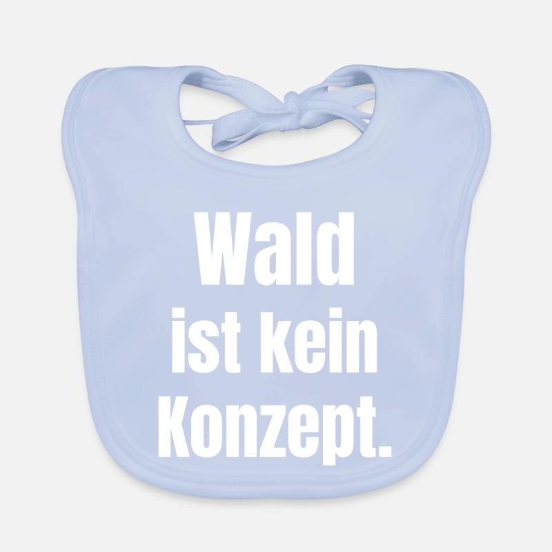 Forest is not a concept Organic Baby Bibs