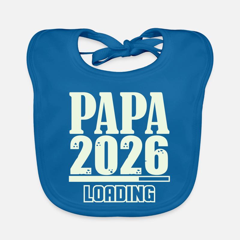 Papa 2026 Loading Baby Bio-Lätzchen